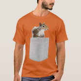 Animal In Your Pocket American Gray Squirrel T-Shirt Animal In Your Pocket American Gray Squirrel T-Shirt