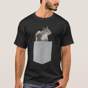 Animal In Your Pocket American Gray Squirrel T-Shirt