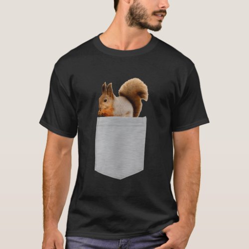 Animal In Your Pocket Hello Red Squirrel T_Shirt