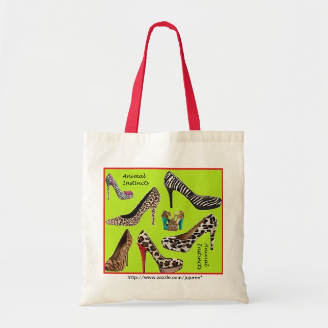 Animal Instincts tote bag (Front)