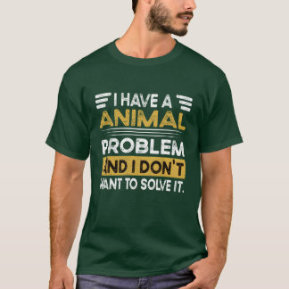 Animal is my hobby retro T-Shirt