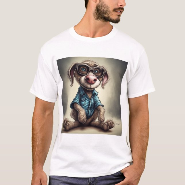 animal jeans T-Shirt (Front)
