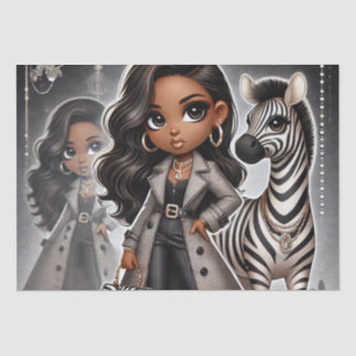 Animal Kingdom Couture Zebra Tissue Paper