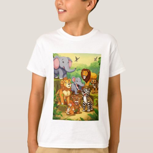 Animal kingdom t shirt 