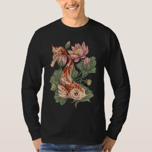 Animal  Koi Fish  Flowers s T-Shirt