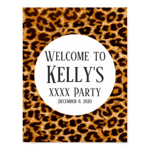 Animal,  Leopard ,cheetah welcome sign