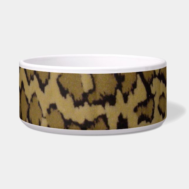 ANIMAL LEOPARD PRINT BOWL (Front)