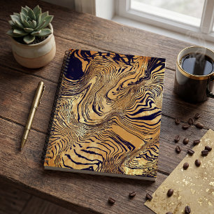 Animal leopard print girly jungle spiral notebook