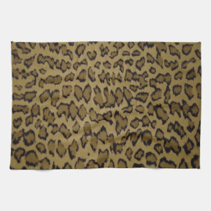 ANIMAL LEOPARD PRINT KITCHEN TOWEL