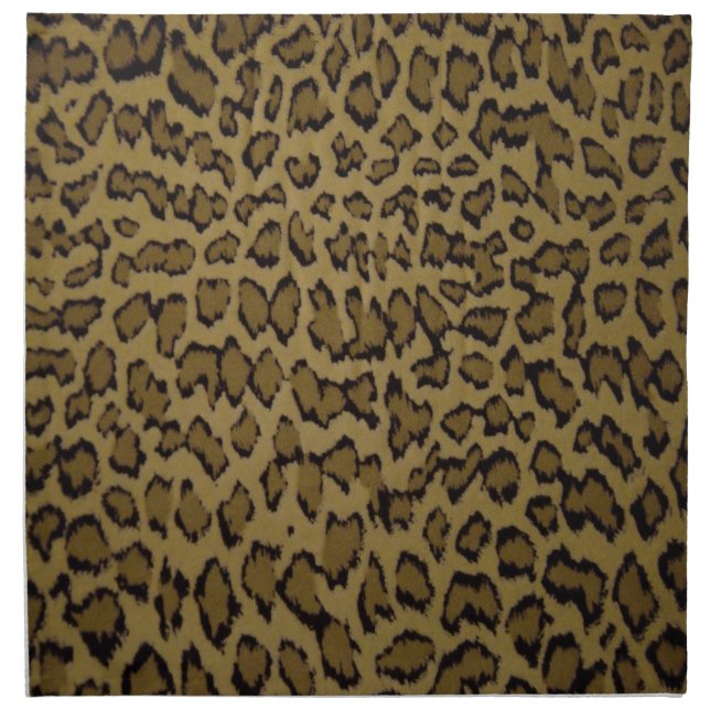 ANIMAL LEOPARD PRINT NAPKIN (Front)