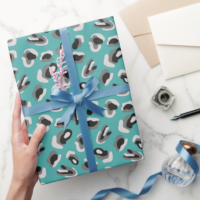 Animal Leopard Print pattern Wrapping Paper (Gifting)