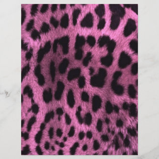 Animal leopard print - pink flyer