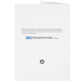 Animal Lib Human Lib Card (Back)