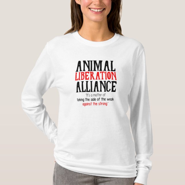 Animal Liberation Alliance Shirt (Front)
