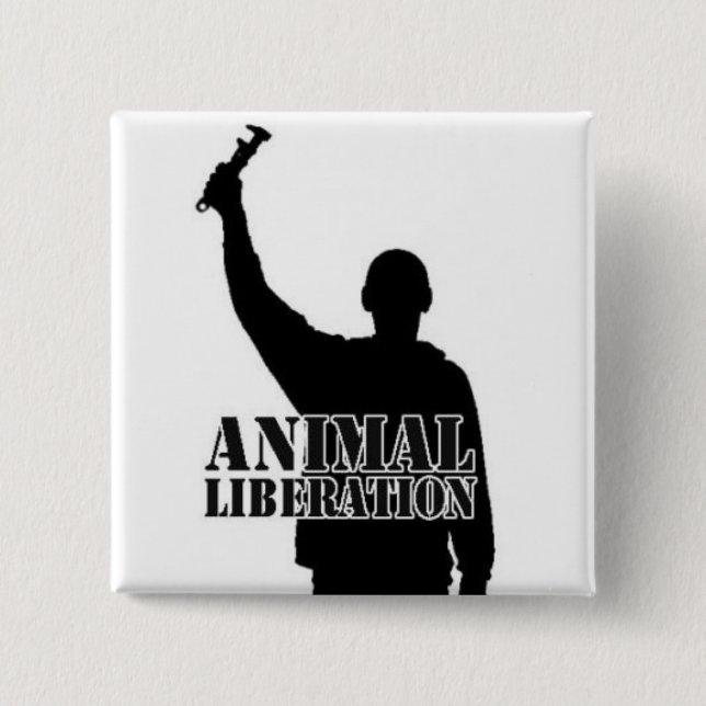 Animal Liberation Button (Front)