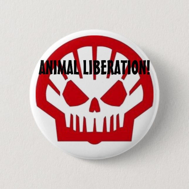Animal Liberation! Button (Front)