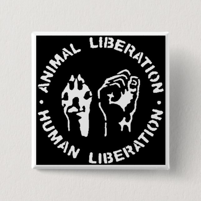 Animal Liberation Button (Front)