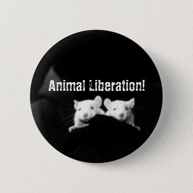 Animal Liberation! Button (Front)