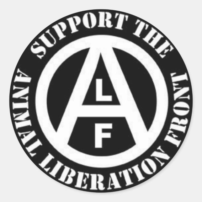 Animal Liberation Stickers (Front)