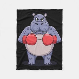 Animal Lover Boxing Match Sport Fighting Boxer 2 Fleece Blanket