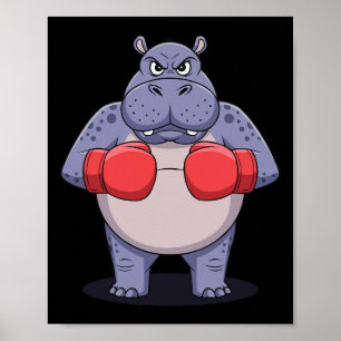 Animal Lover Boxing Match Sport Fighting Boxer 2 Poster
