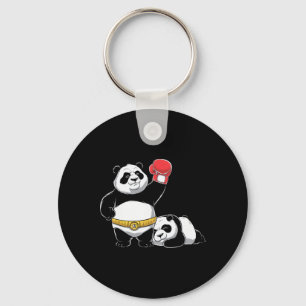 Animal Lover Boxing Match Sport Fighting Boxer 3 Keychain