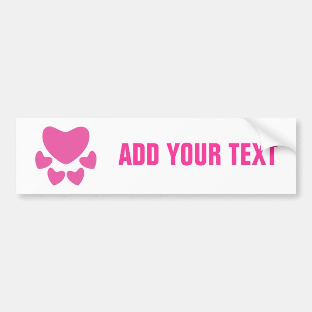 Animal Lover Bumper Sticker (Front)