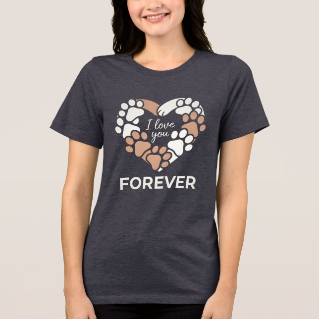 Animal Lover Gift 2026 Tri-Blend Shirt (Front)