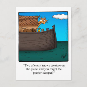 Animal Lover Humor Postcard "Spectickles"