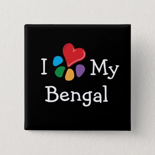 Animal Lover_I Heart My Bengal v2 Button