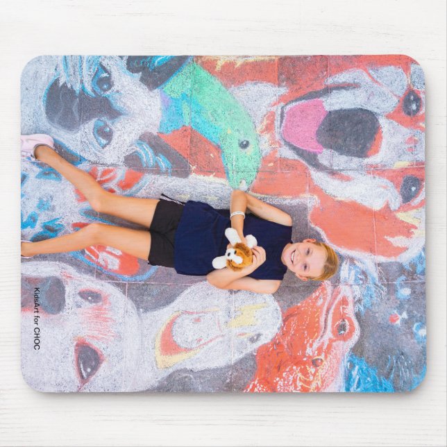 Animal Lover - Kids Art for CHOC Mouse Pad (Front)