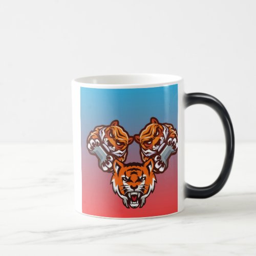 Animal Lover Lion Design Magic Mug
