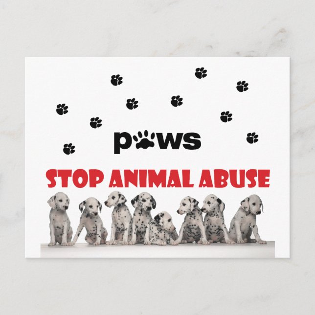 Animal Lover Postcard (Front)