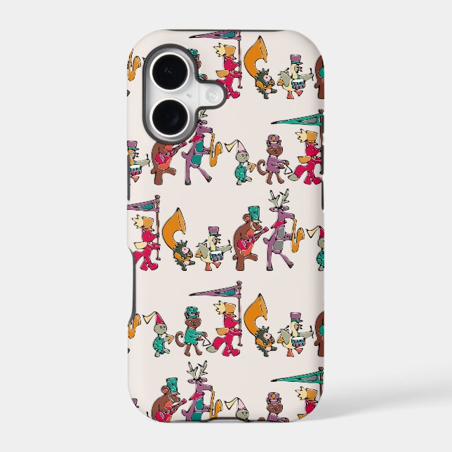 animal marching band Case-Mate iPhone case (Back)