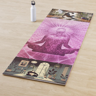 Animal-meditated yoga sterilla mat