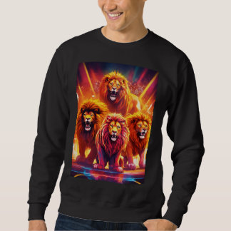 "Animal Melodies: Musical Chairs Madness" Sweatshirt