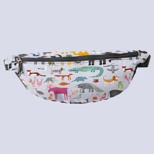 Animal Menagerie Fanny Pack