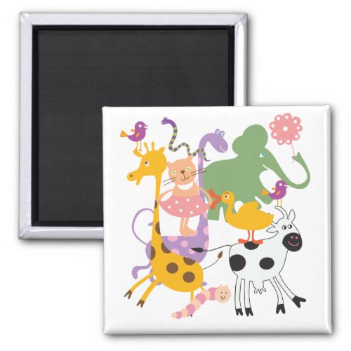 Animal Menagerie Magnet