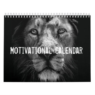 Animal Motivation - Gym Hustle Inspirational Calendar