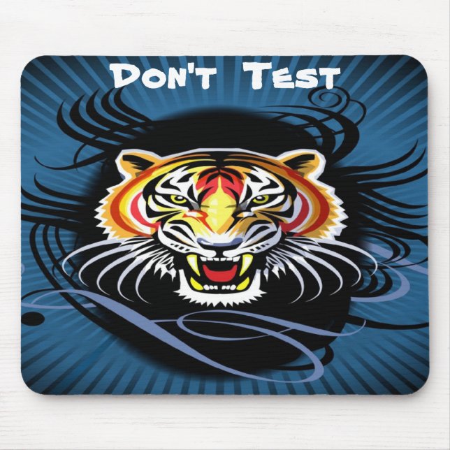 Animal mousepads-tiger mouse pad (Front)