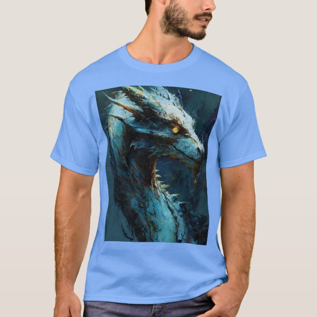 Animal mystical opal dragon T-Shirt (Front)