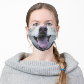 Animal Nose Mask Husky Dog (Worn)