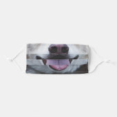Animal Nose Mask Husky Dog (Front, Folded)