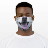 Animal Nose Mask Husky Dog (Worn)