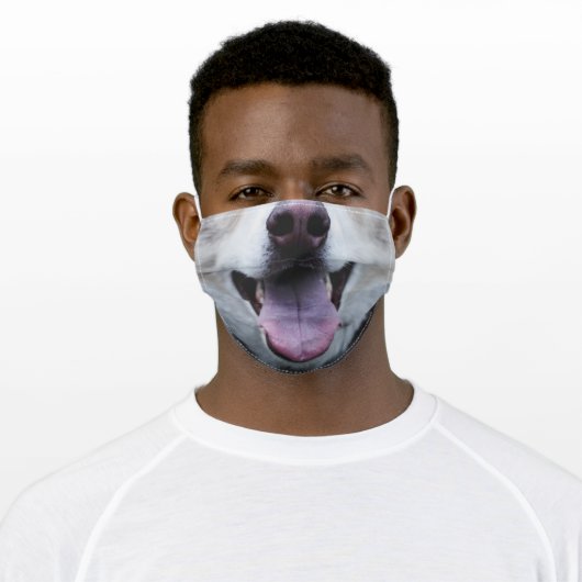 Animal Nose Mask Husky Dog (Worn)