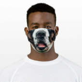 Animal Nose Mask Saint Bernard Dog (Worn)