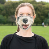 Animal Nose Mask Schnauzer Dog (Outside)
