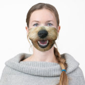 Animal Nose Mask Terrier Dog (Worn)