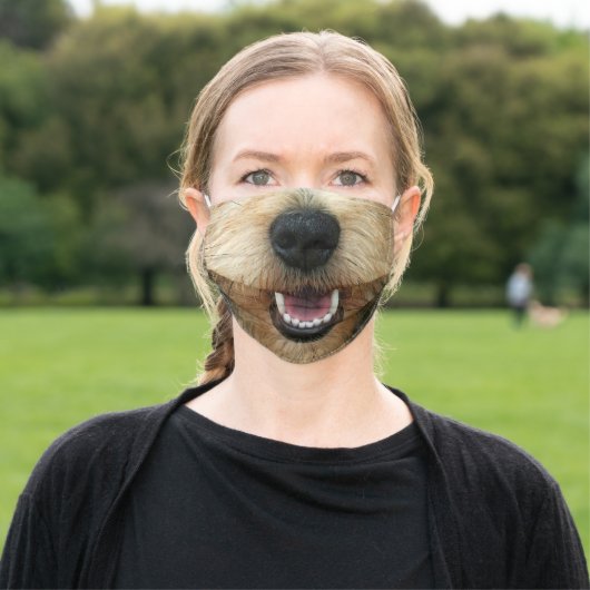 Animal Nose Mask Terrier Dog (Outside)