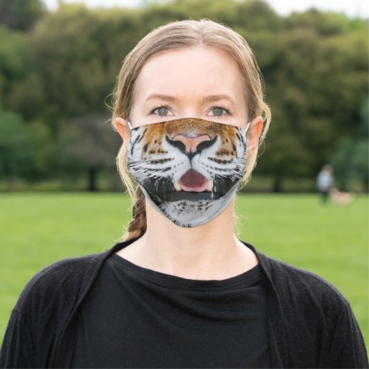 Animal Nose Mask Tiger (Outside)